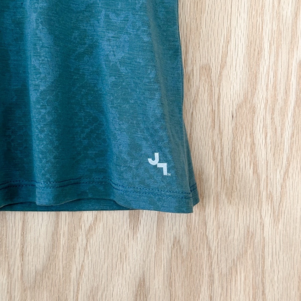 JoyLab Teal Open Back Twist Tank Top - Picture 3 of 7